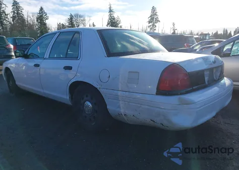 2011 Ford Crown Victoria Police Interceptor from USA, damaged, VIN 2FABP7BV6BX120563